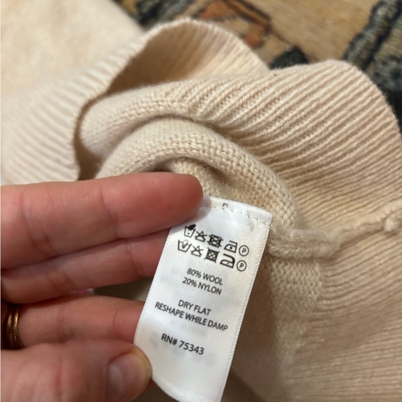 TABITHA WEBB Wool Fair Isle Crewneck SZ XL - Picture 5 of 7